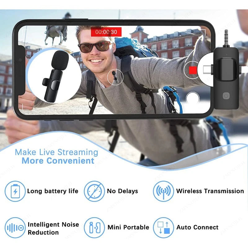 Wireless Lavalier Microphone System